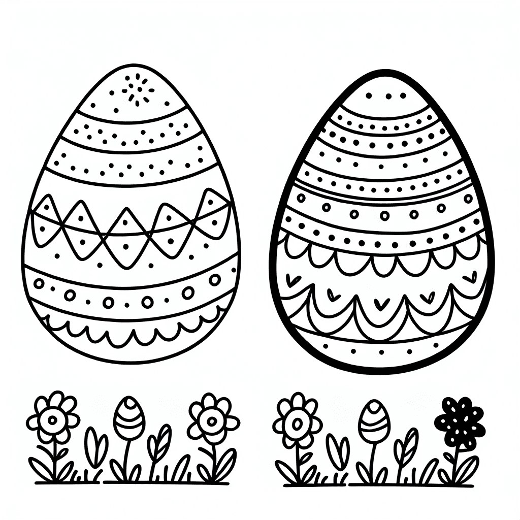 pisanka do druku dla dzieci