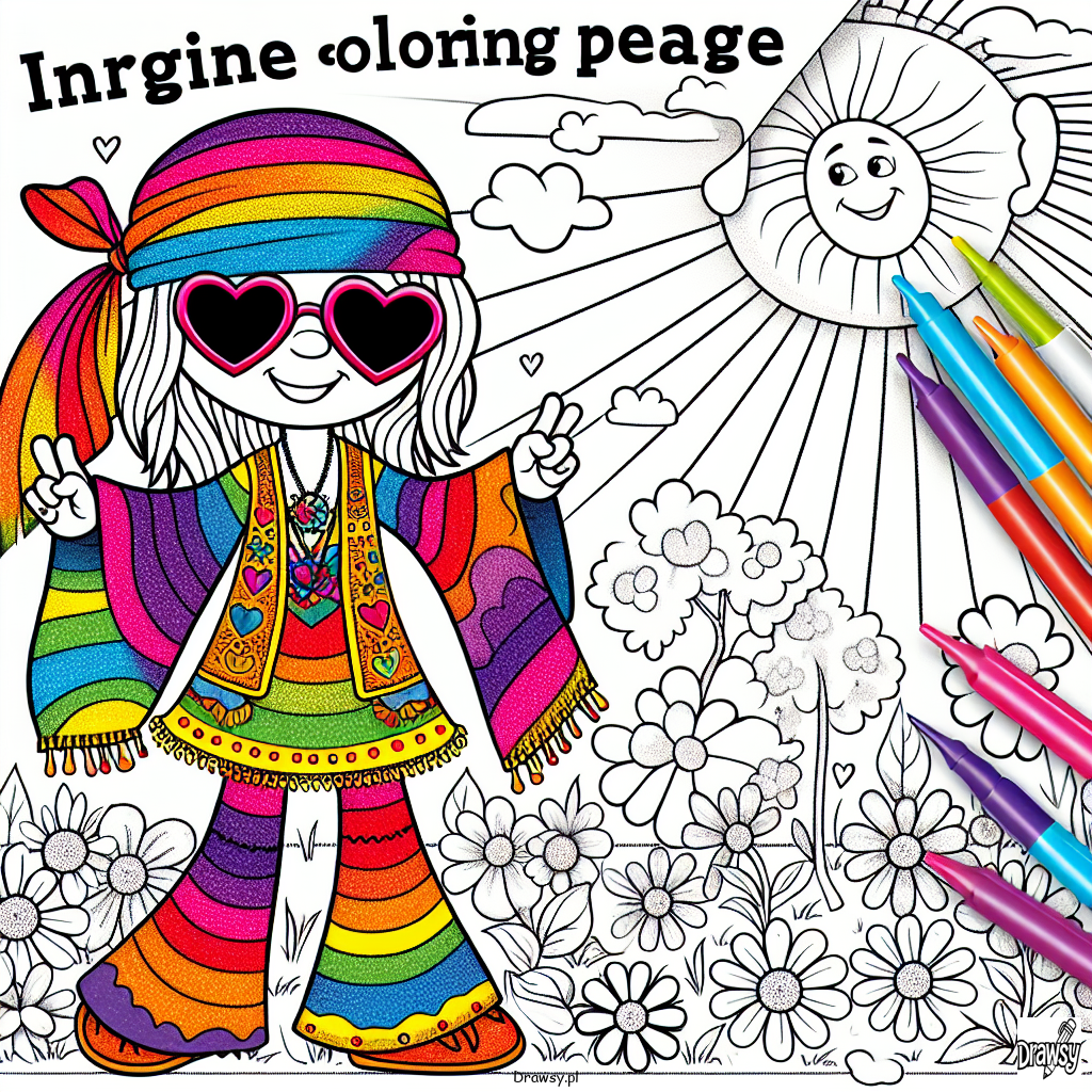 wesoly hipcio kolorowanki drawsy