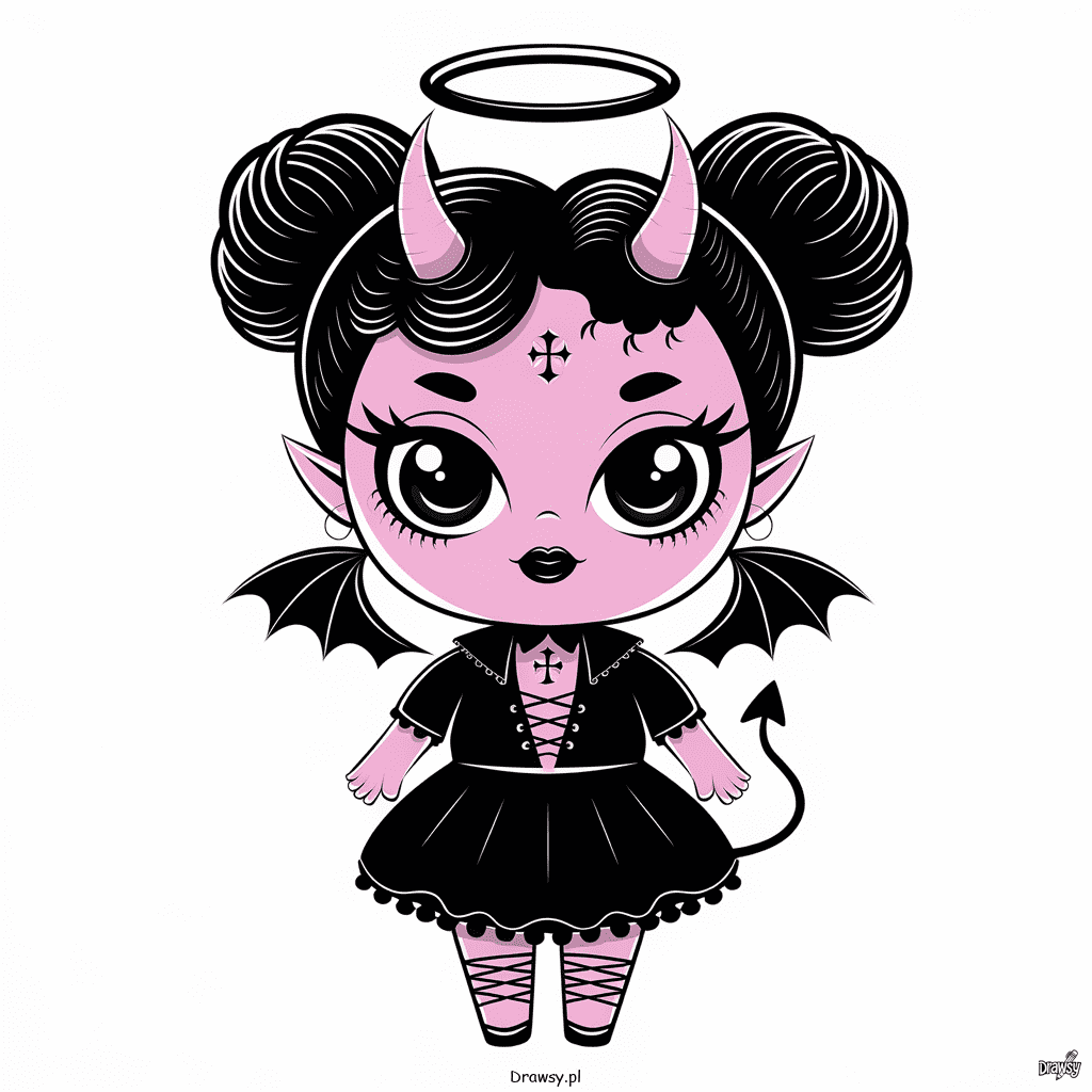 diabełek kuromi 1 diabelek kuromi drawsy