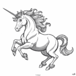 malowanka jednorożec dla dzieci