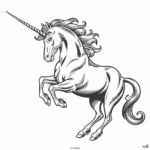 jednorożec malowanka